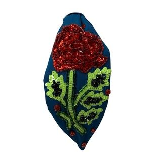 275. The Damascena Rose Beaded Headband